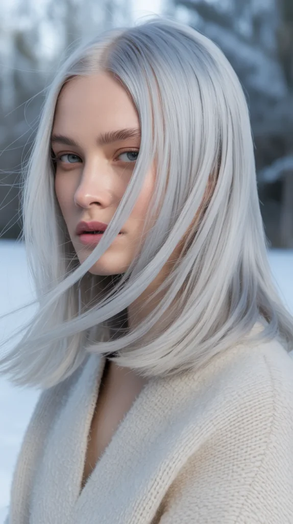 Icy Platinum Blonde