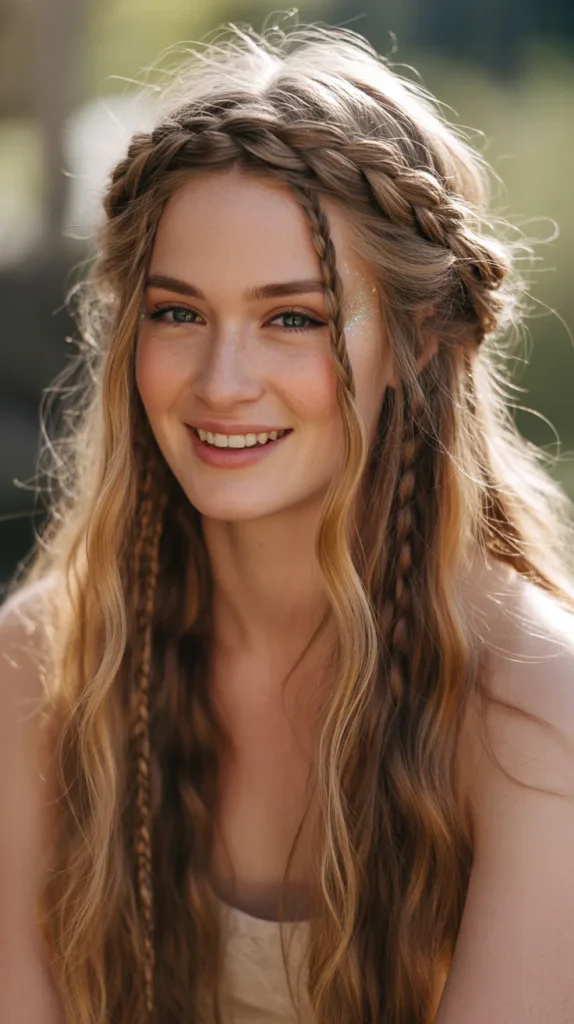 Double Braided Elf Crown