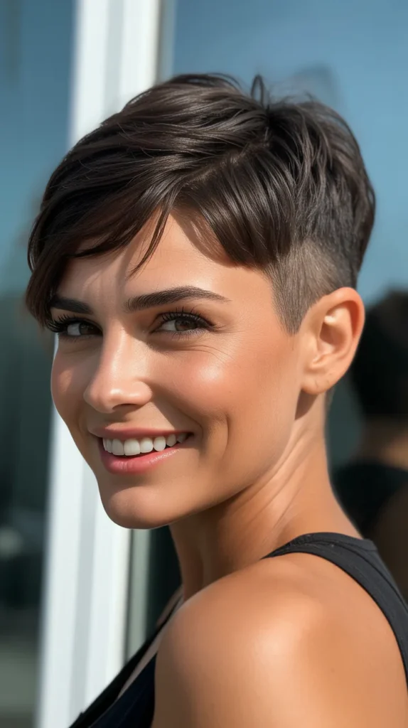 Sassy Undercut Pixie
