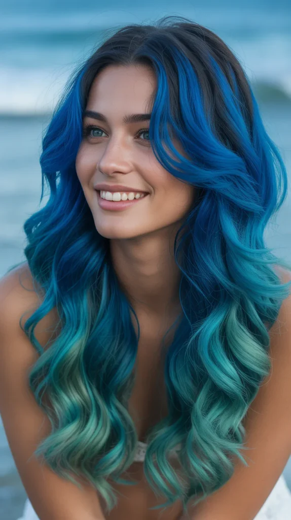 Ocean Blue Waves