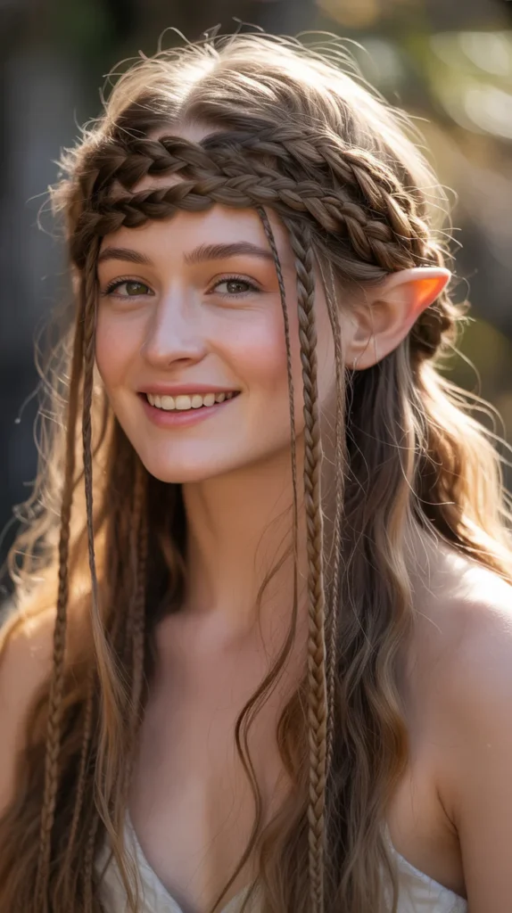 Classic Elf Braided Crown 