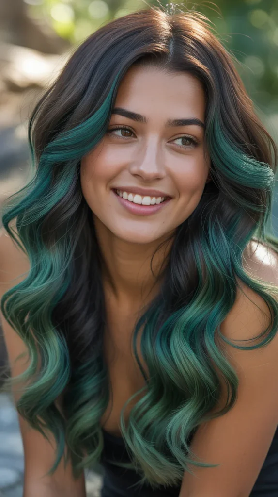 Deep Sea Green Ombre