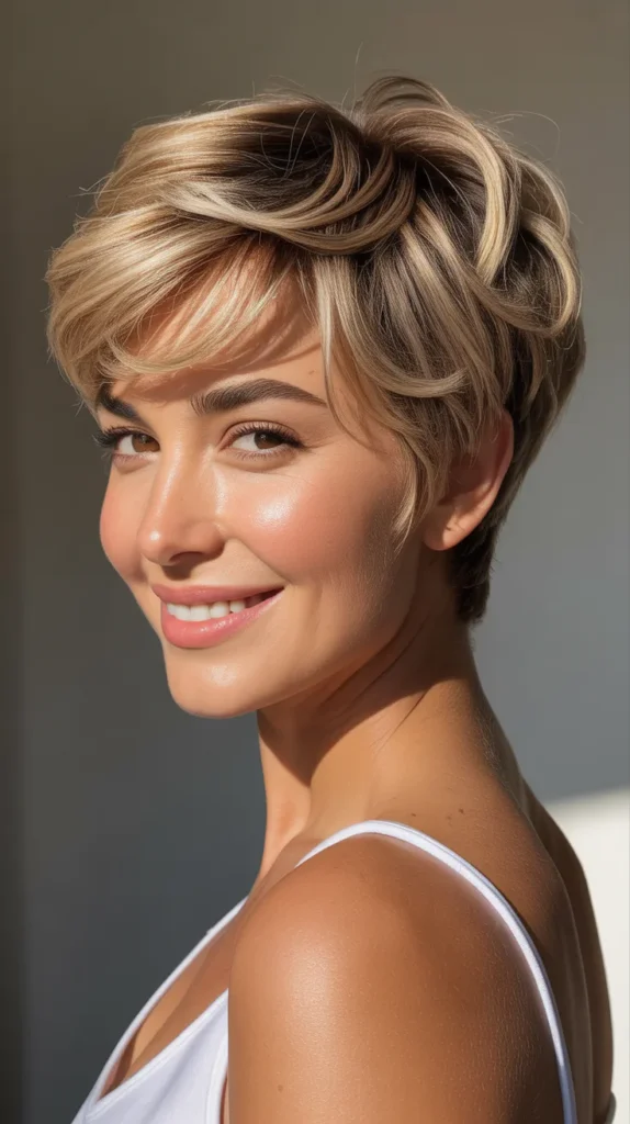 Tousled Pixie Cut