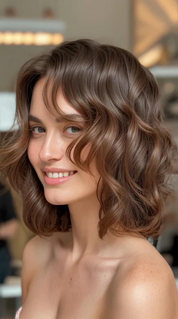 Wavy Shag Cut