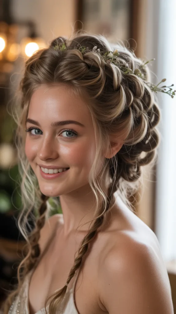  Whimsical Twisted Elf Updo