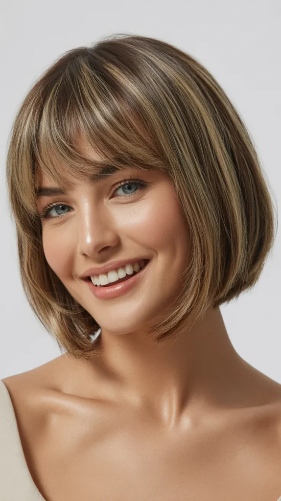 Bob with Wispy Bangs