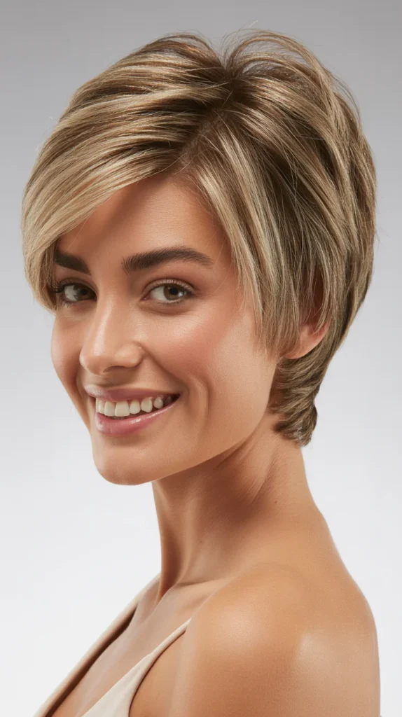 Long Tapered Pixie