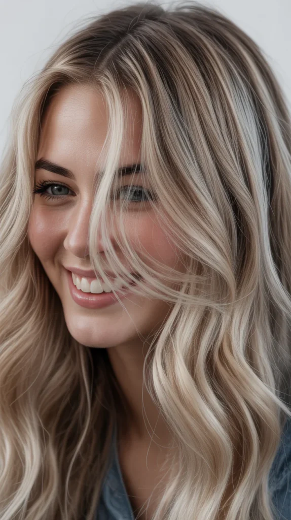  Frosted Blonde Highlights