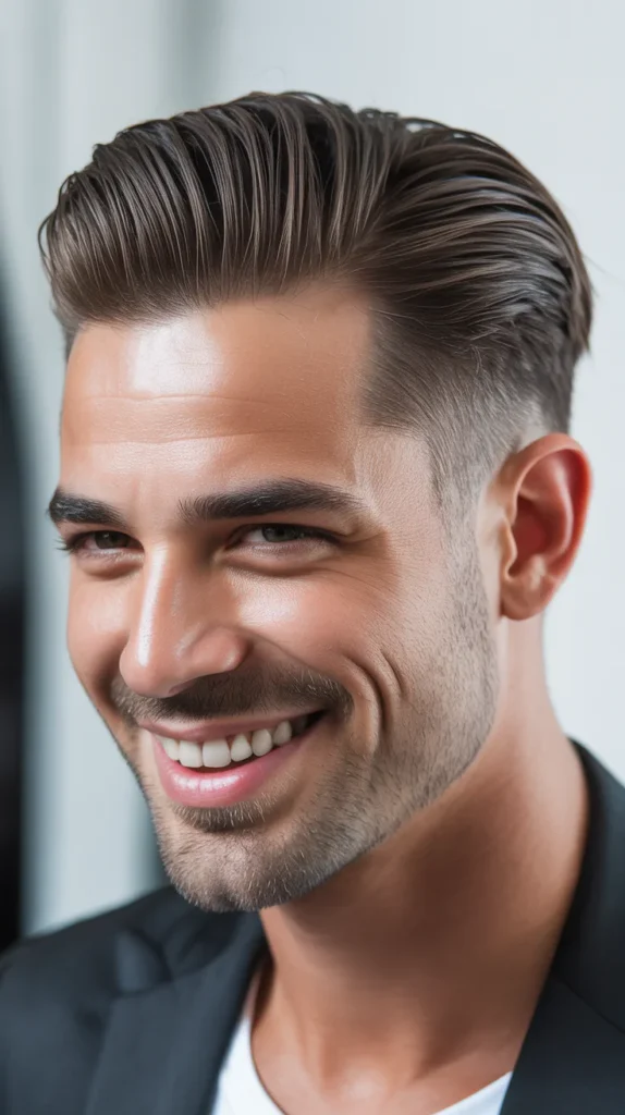 Slicked Back Undercut