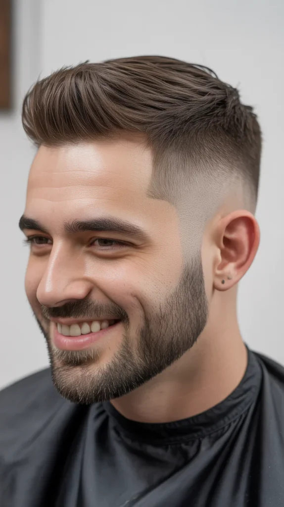  Skin Fade with Beard