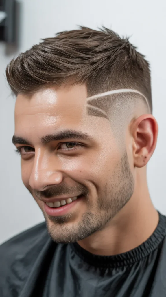 Crew Cut with Disconnected Fade