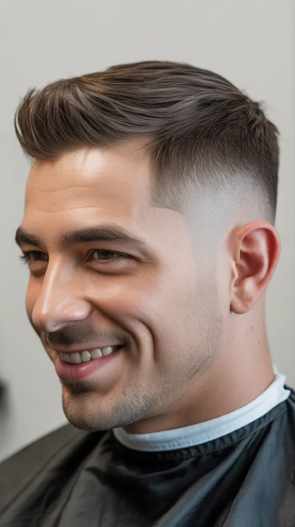 Disconnected Low Taper Fade