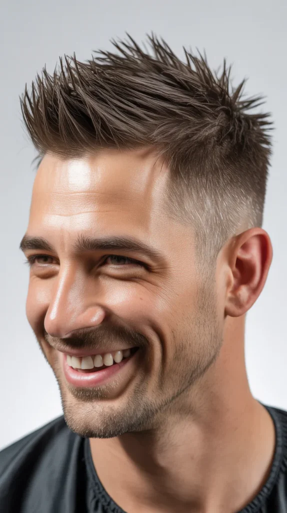 Spiky Crew Cut
