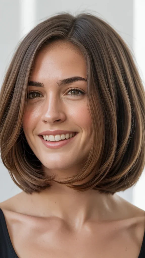 Jaw-Length Bob with Subtle Layers