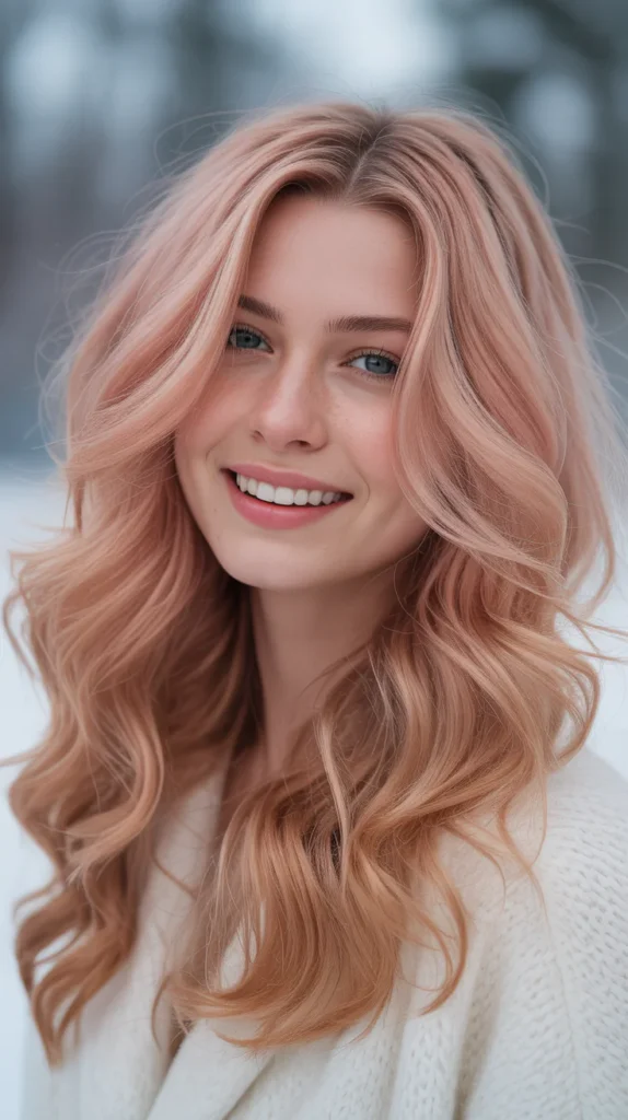 Rose Gold Blonde