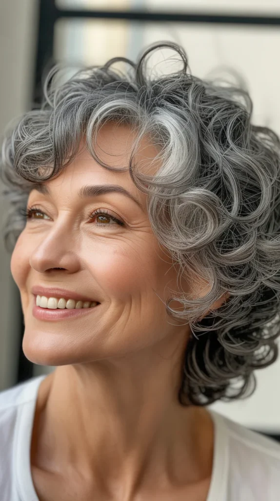 The Layered Curly Cut