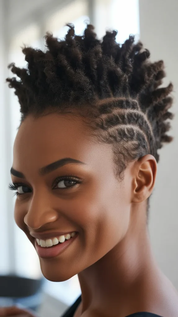 Short Natural Mohawk