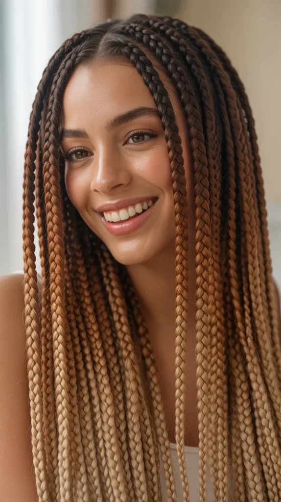  Crochet Braids with Ombre Color