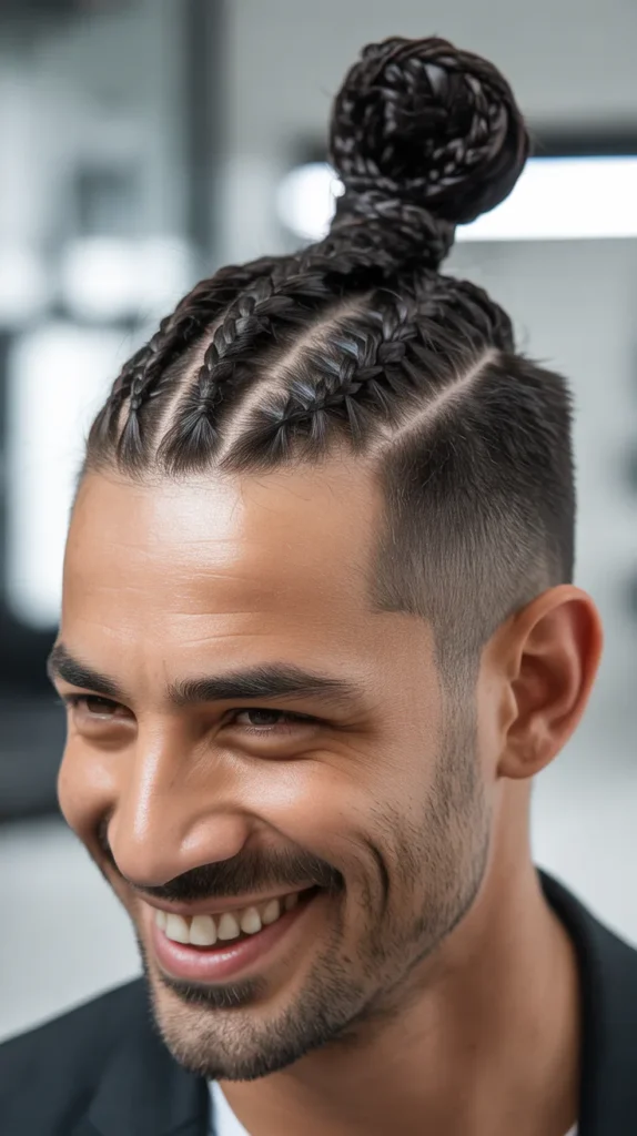 The Braided Top Knot