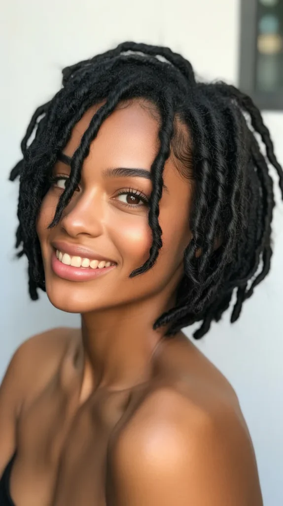 Short Faux Locs
