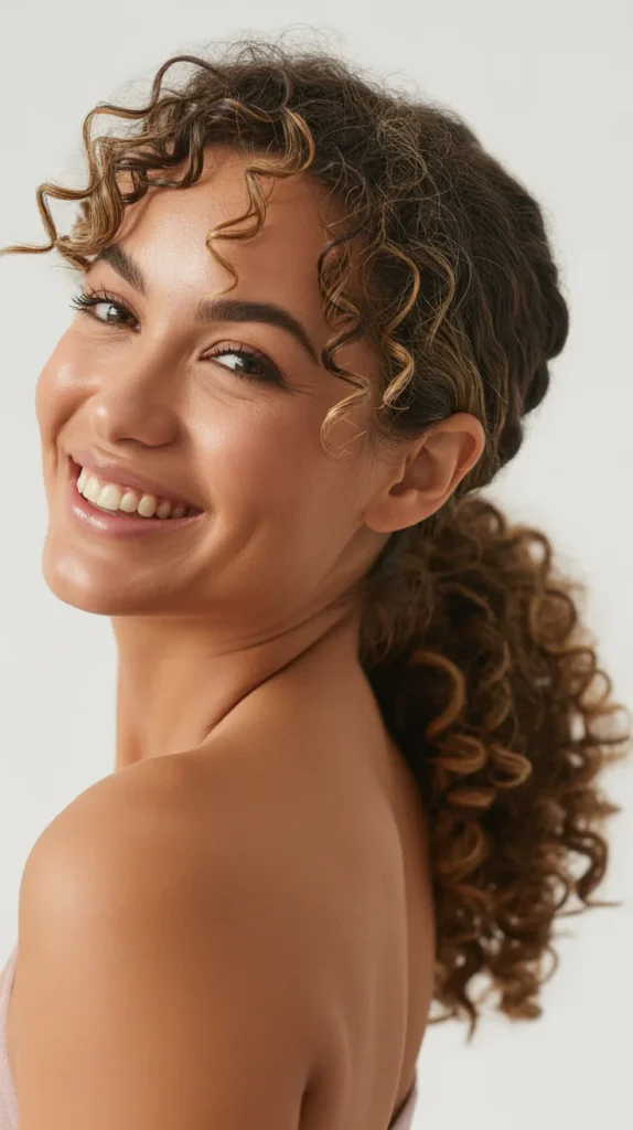 Curly Ponytail