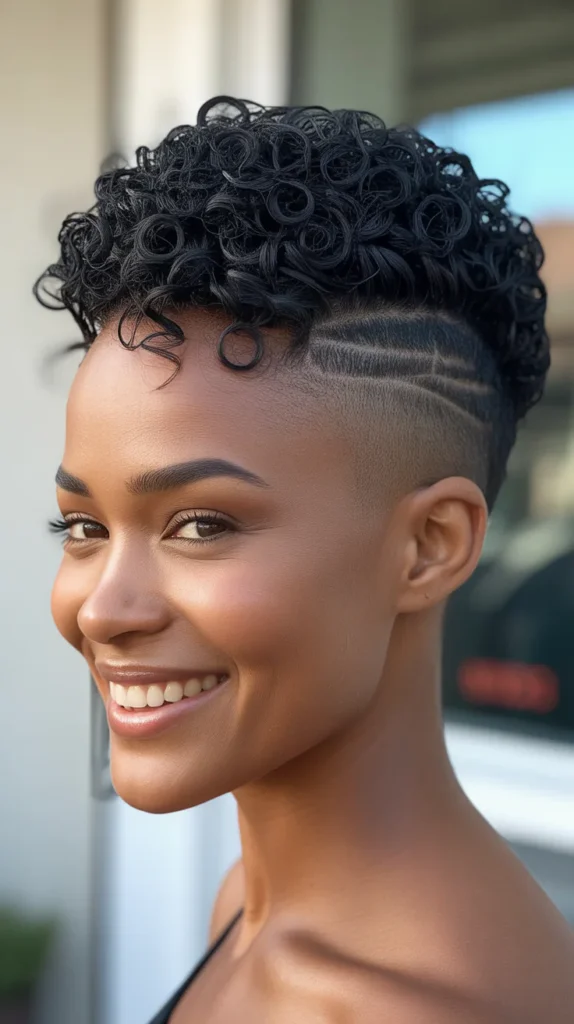 Curly Undercut