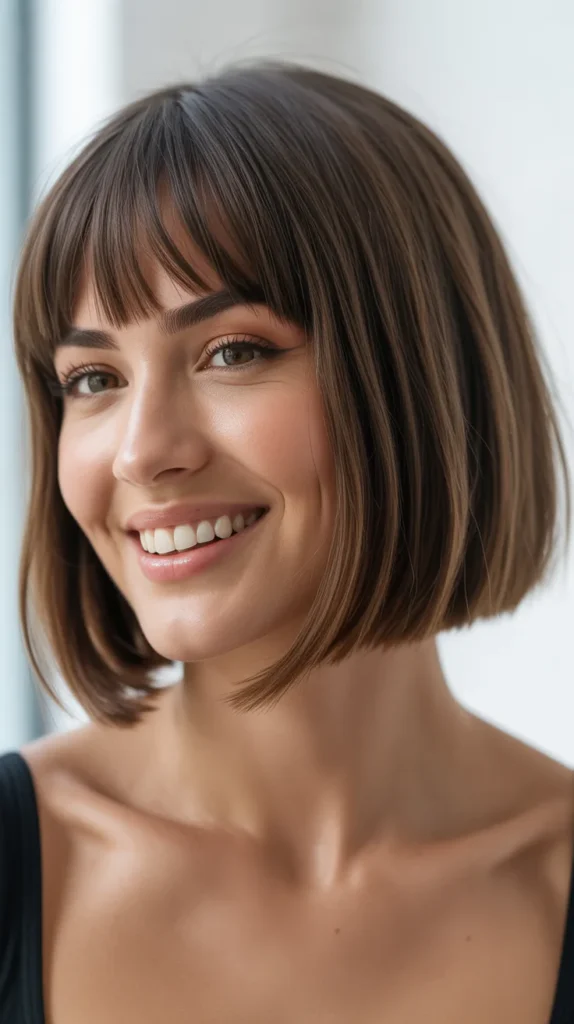 Bob with Wispy Bangs