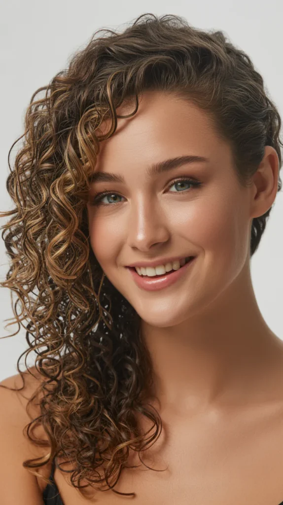  Side-Parted Curls