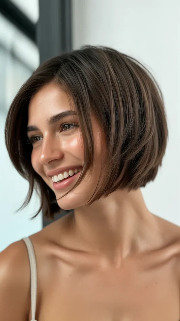 Textured Layered Bob
