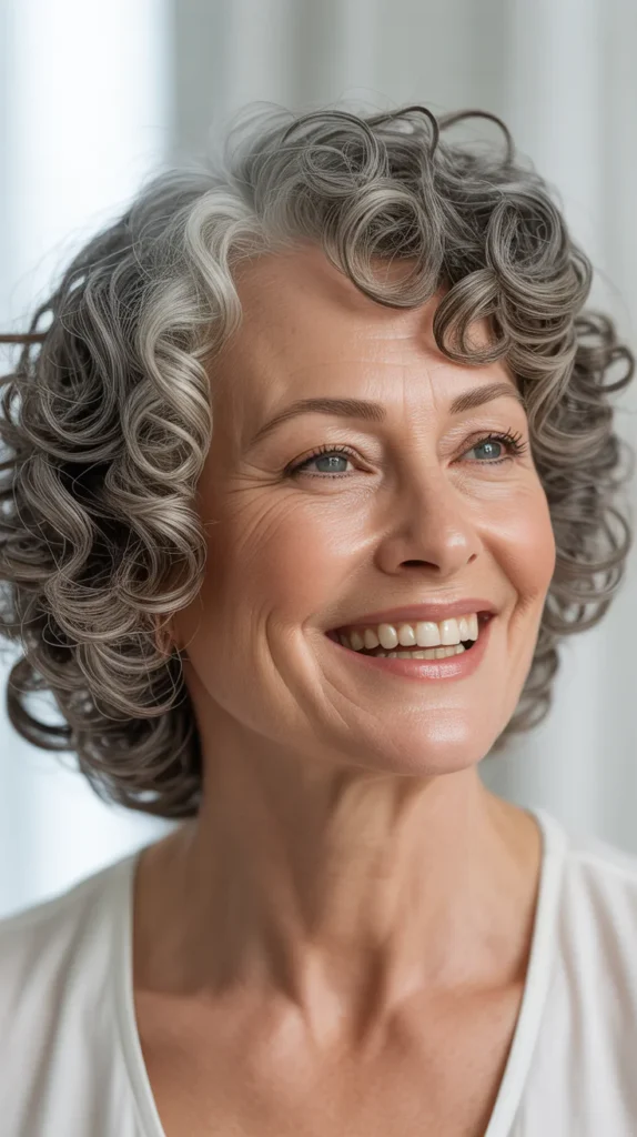 The Classic Curly Bob