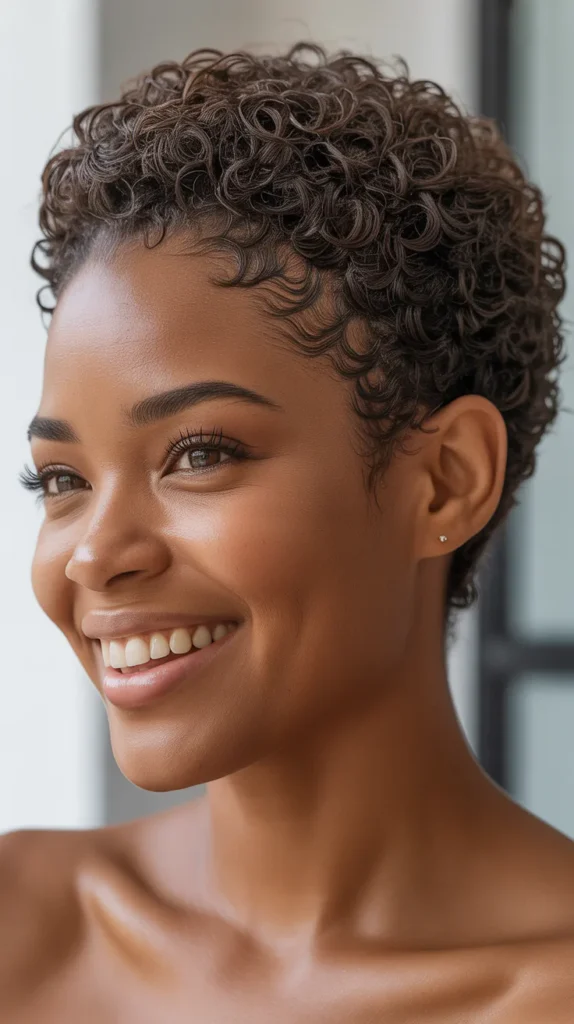 Layered TWA (Teeny Weeny Afro)