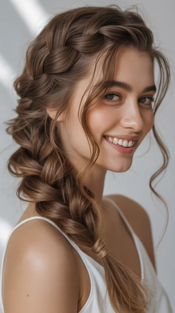 Twisted Side Braid