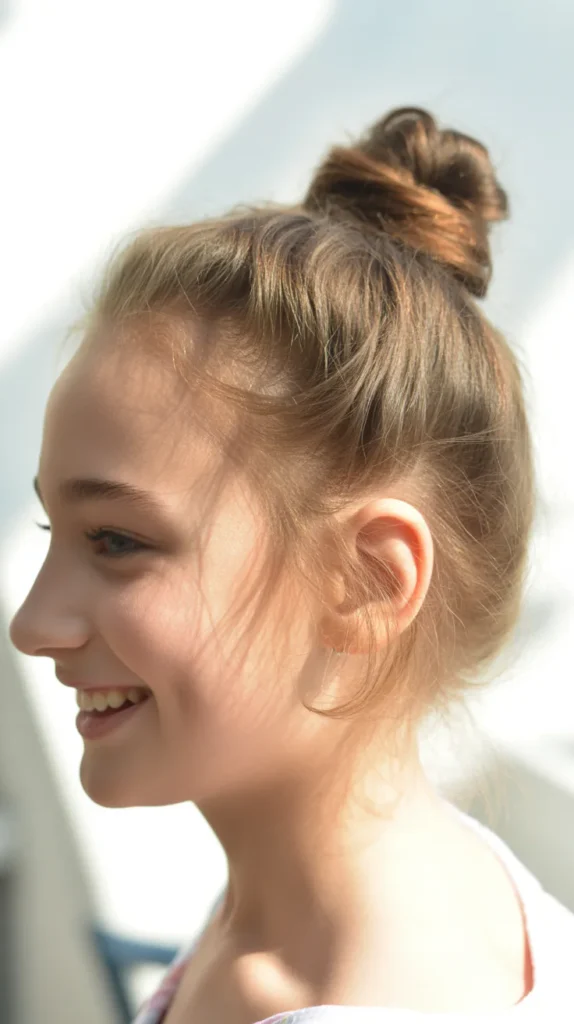 Simple Twisted Bun