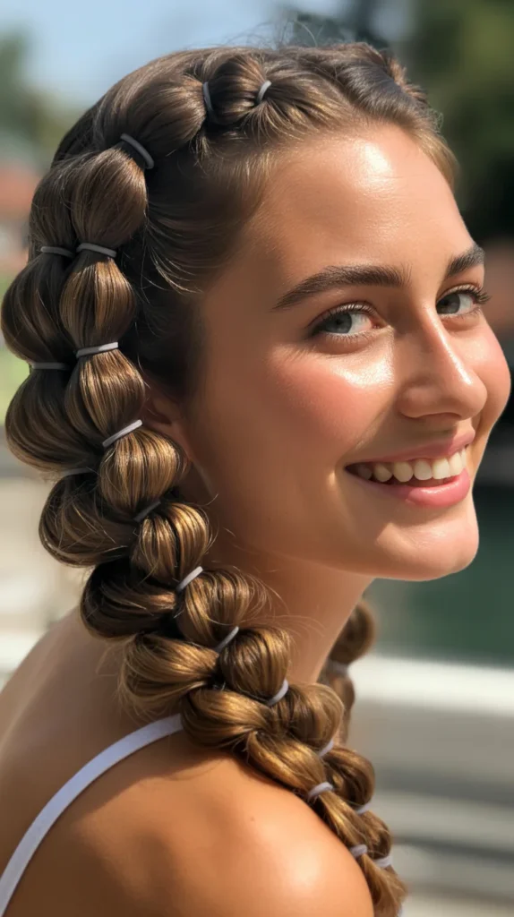 Braided Bubble Braid