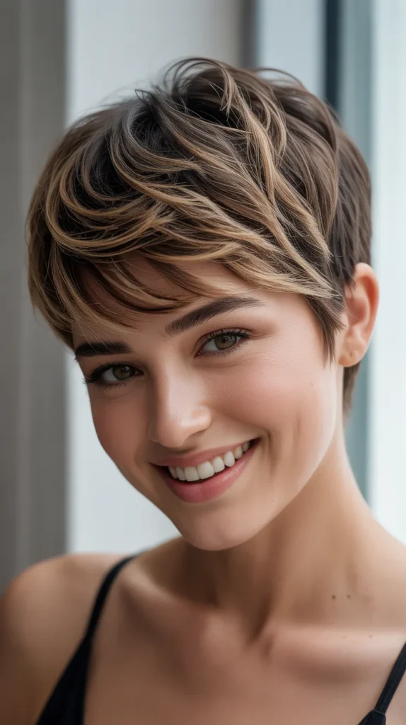 Textured Pixie Cut