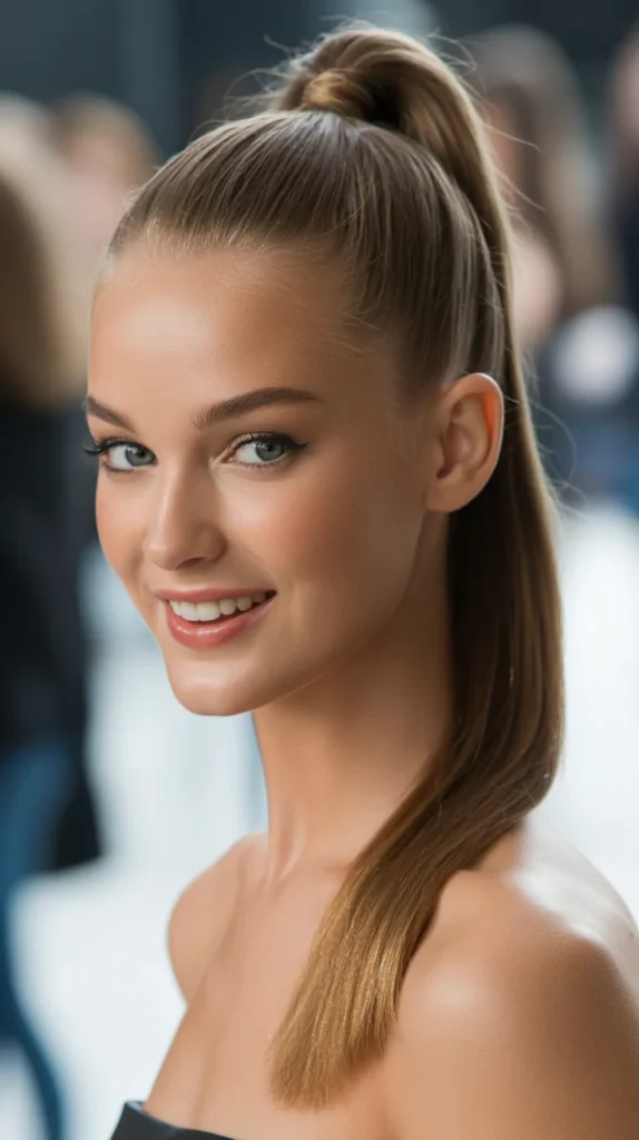 Sleek High Ponytail