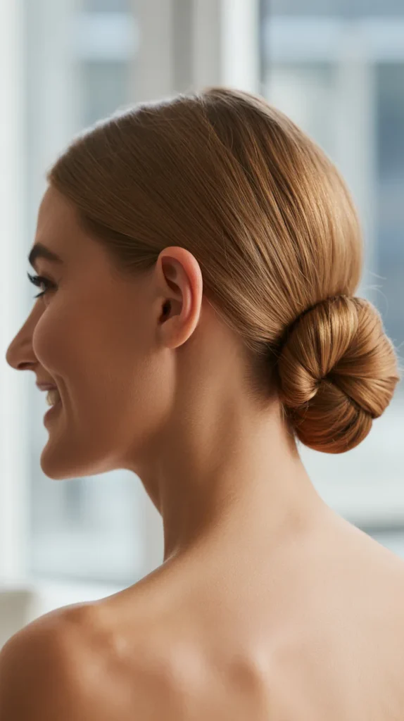 Sleek Low Bun