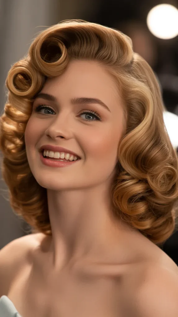 Retro Pin-Up Curls