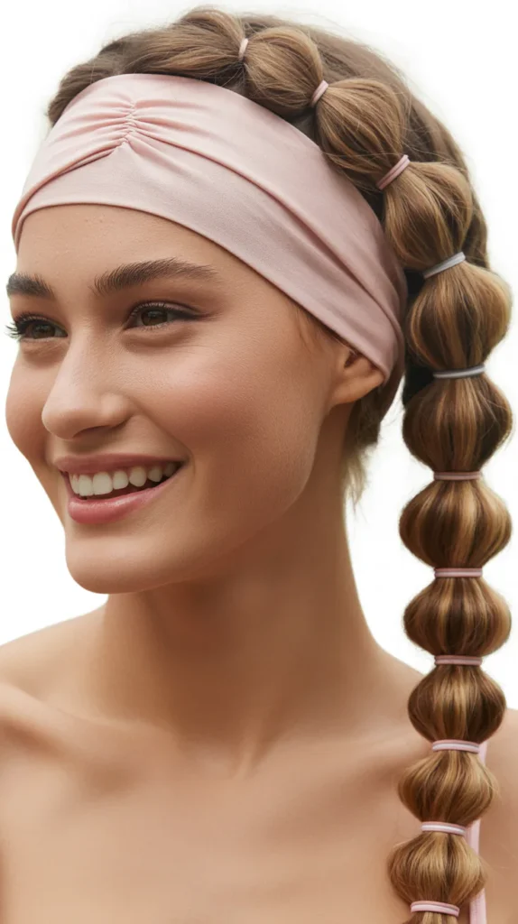 Bubble Braid with Headband