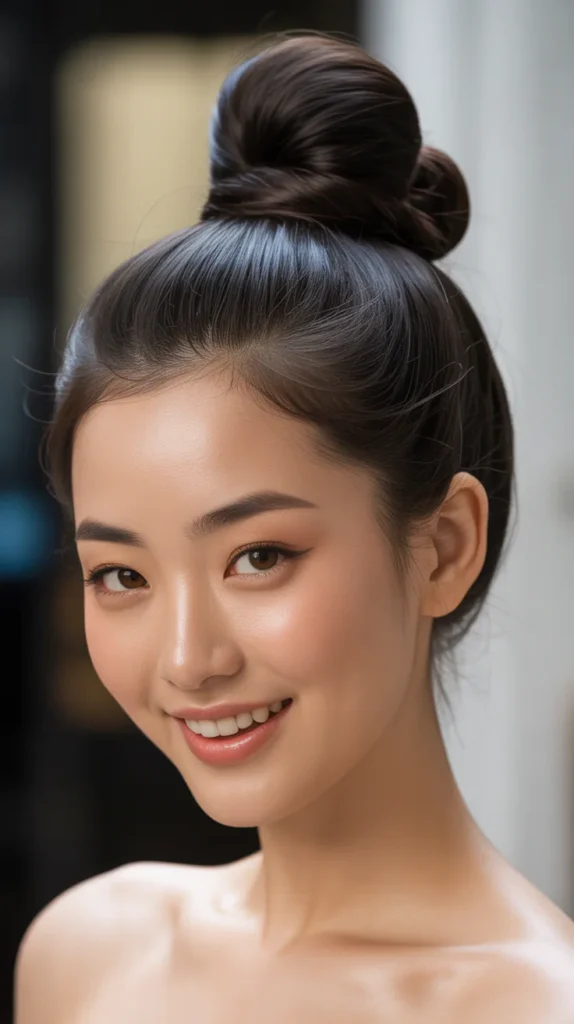 Chinese Top Knot Bun