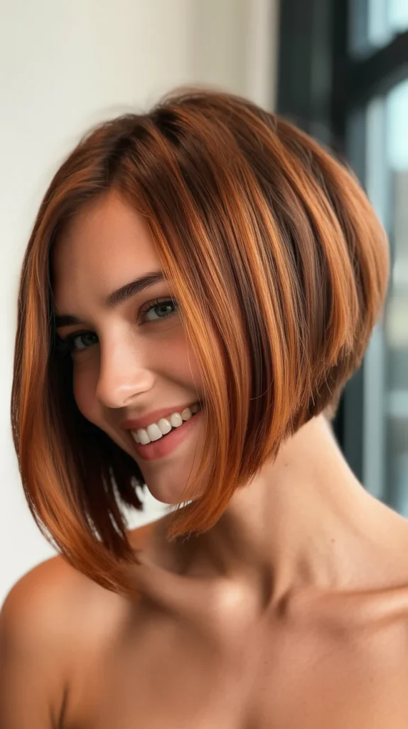 Copper Inverted Bob