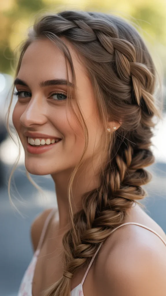 Side Fishtail Braid