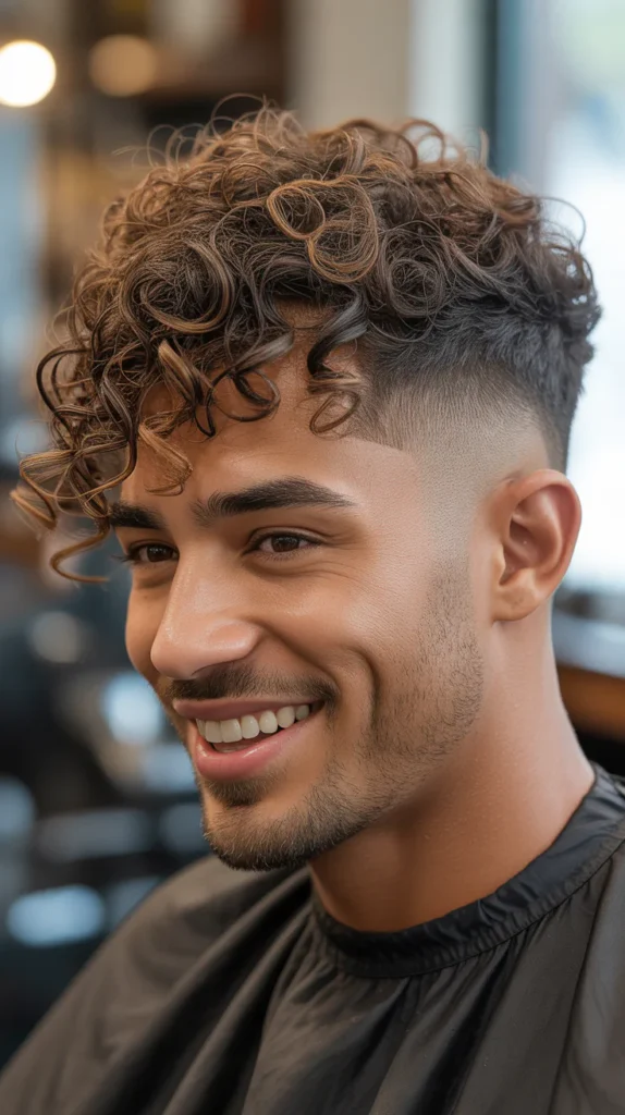 Textured Curly Top