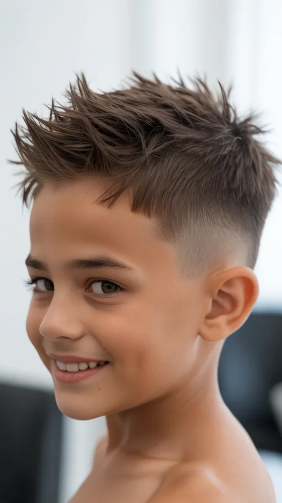 The Messy Spikes with Tapered Sides