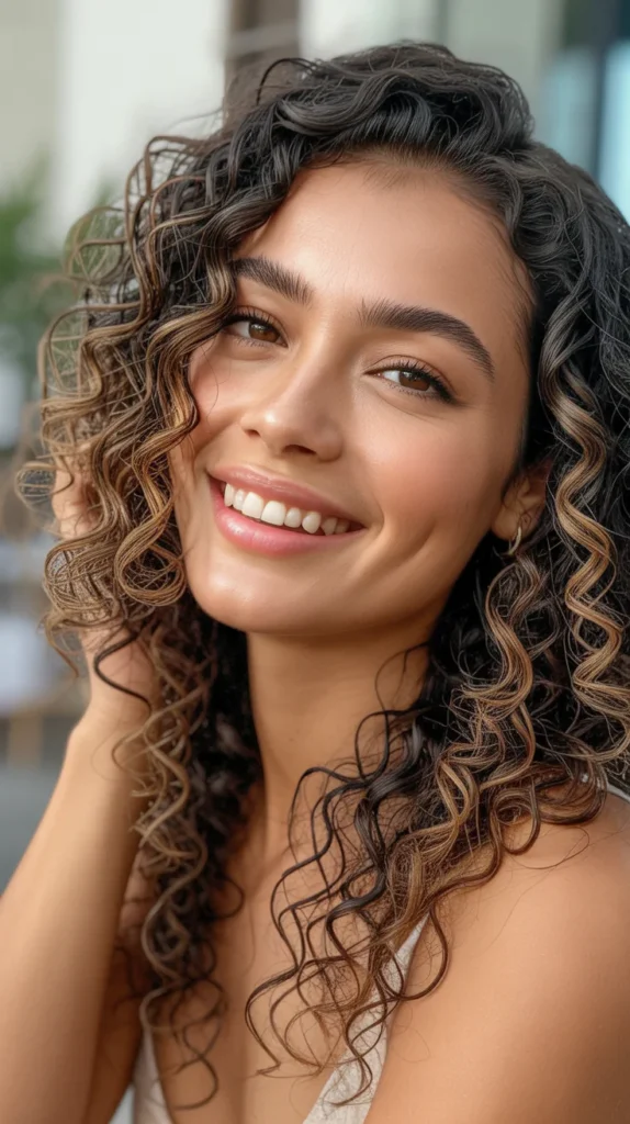 Natural Curls with Volume