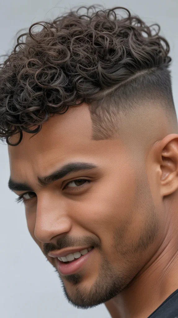 Curly Faux Hawk