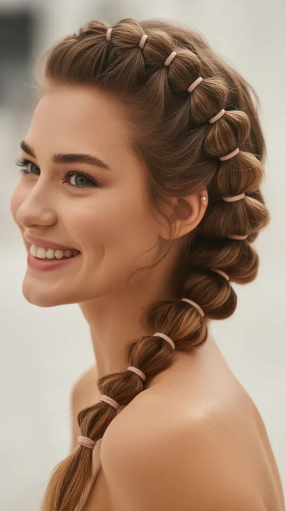 Bubble Braid with Twists