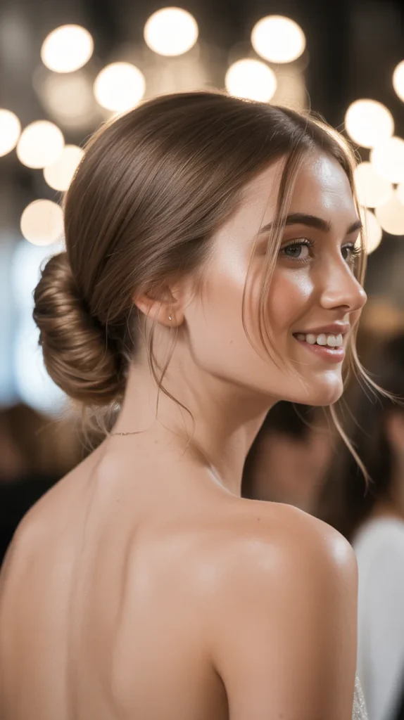 Elegant Low Chignon