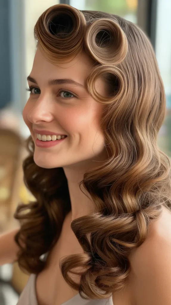Simple Pin-Up Curls