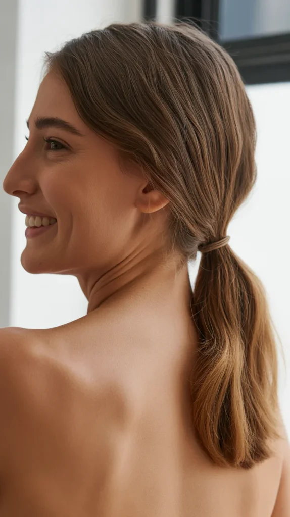 The Classic Low Ponytail